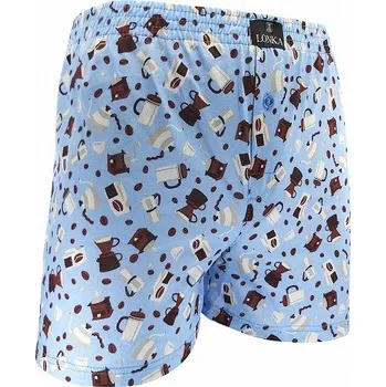 Trenýrky Pánské trenýrky Lonka KARLOS IMAGE L KÁVA