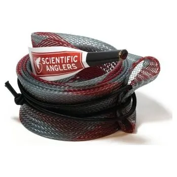 Pouzdro na prut Punčocha na přenos prutu Scientific Anglers Rod Sleeve Red & Gray poloviční