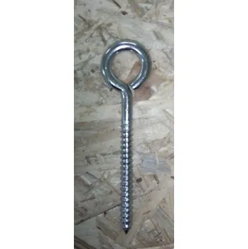 Uchycení záclony a závěsu Vrut s okem nerez A2 - 10x90mm