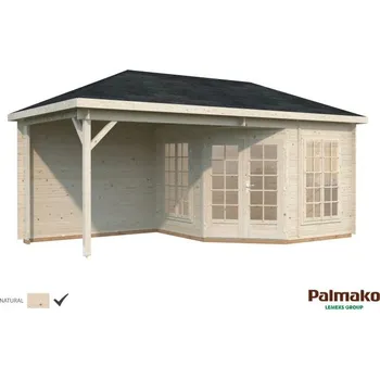 Zahradní altán Zahradní domek Palmako MELANIE 7,0+8,1 m2 (577x300 cm, tl.28 mm)