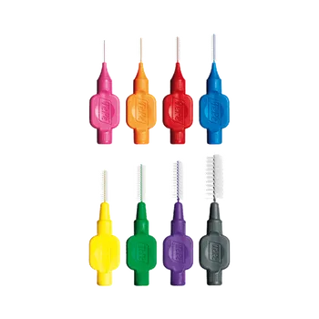 Dentální hygiena TePe Extra soft mezizubní kartáčky Varianta: mix Xw, 8 ks