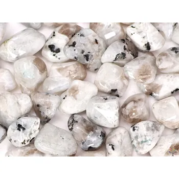 Drahý kámen Magieprirody.cz Tromlovaný Měsíční kámen bílý XL velikost 30 - 45 mm - Brazílie #405 Množství: 1ks