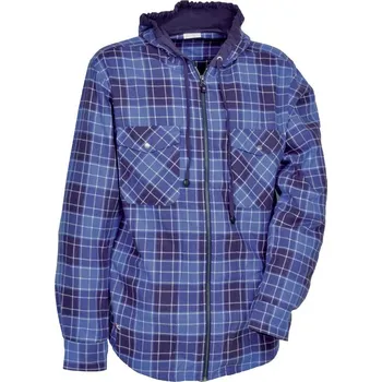 pracovní mikina Pracovní mikina COFRA BRIXTON Barva: Modré káro, Velikost: 2XL
