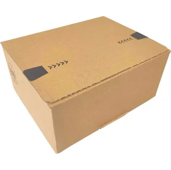 Obalový materiál 10 ks - Krabice SPEEDBOX 160x130x70 3VVL 1LP hnědá