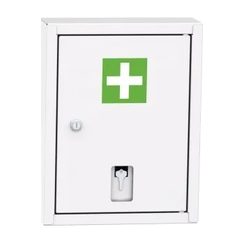 Lékárnička Kovová lékárnička, zámek/sklo KL 01/B