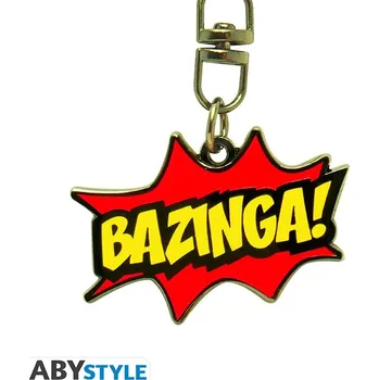 Abysse Corp THE BIG BANG THEORY - Přívěsek na klíče "Bazinga"