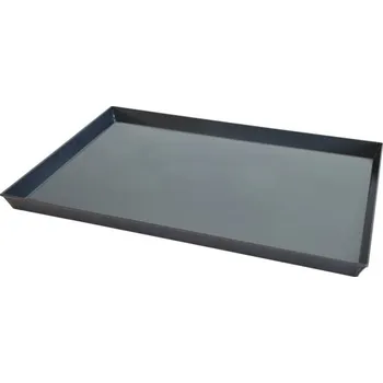 Plech na pečení Plech na pečení modrý kov okraj 90° 60x40cm, v.3cm