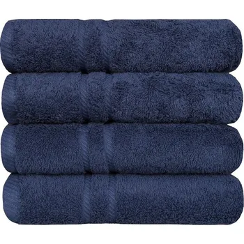SCANquilt bavlněný ručník COTTONA tmavě modrá ručník 50 x 100 cm