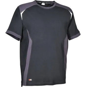pracovní tričko Pracovní tričko COFRA Alderton Barva: Černá/ Antracit, Velikost: 3XL