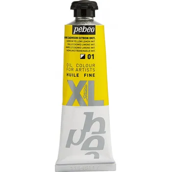 Olejová barva Olejová barva Pébéo Studio XL - 01 Lemon Cadmium Yellow Imitation Objem: 37 ml