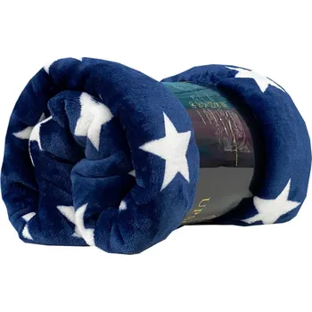 deka Numberoplus Mikroplyšová deka 150 x 200 cm - Hvězda