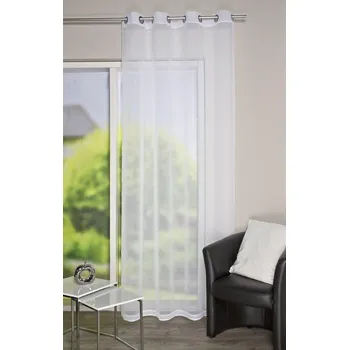 Home Wohnideen hotová záclona 53300 UNI DOLLY 2905 tyrkysova 245x140 cm (v x s)