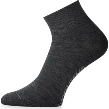 Merino ponožky Lasting FWE tmavě šedé