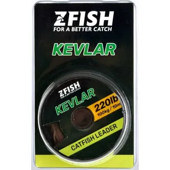 Zfish sumcová šňůrka Kevlar Braid 10m 100cm