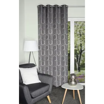 Home Wohnideen hotový závěs 53662 ENOLA&nbsp;0305 seda&nbsp;245x140 cm (v x s)