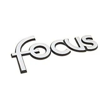 Znak automobilu Nápis Focus (nalepovací)