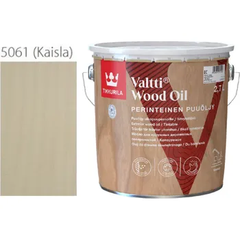 Olej na dřevo Tikkurila Valtti Wood Oil - PUUÖLJY - 2,7L - 5061 - Kaisla + dárek k objednávce nad 1000Kč