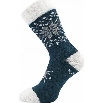 Pánské ponožky Ponožky VoXX ALTA s merino vlnou, srstí lamy Vzor G 39-42 (26-28)