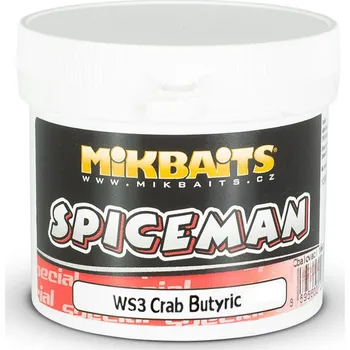 Boilies Mikbaits Spiceman WS těsto 200g - WS3 Crab Butyric