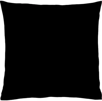 Polštář SCANquilt povlak JERSEY ELASTIC LYCRA černá 40 x 40 cm