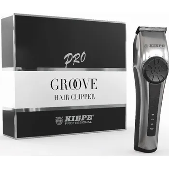 Strojek na vlasy Kiepe Groove Hair Clipper 6201 - střihací strojek na akumulátor + minerálny olej M22, 100ml