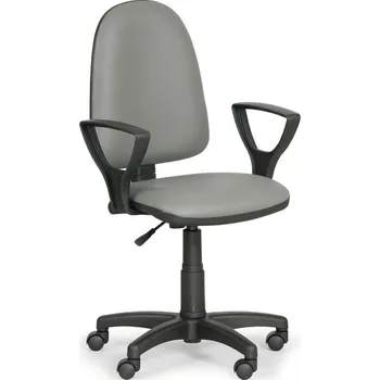 Dílenská židle s područkami Z 9809-šedá/KP