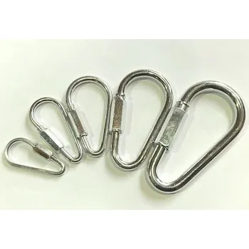 Tesařské kování Spojovací článek hruškovitý 6x80 mm, ZB