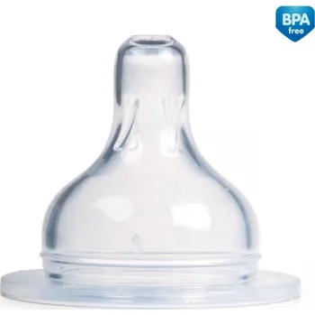 Savička CANPOL 21/719 Savička 0-mini silikonová třešinka široká 1ks