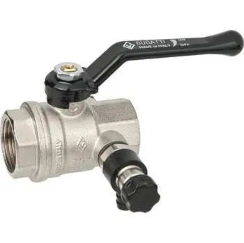 Vodovodní kohout Kohout kulový OREGON 330 FF 5/4" s odvodněním, páka, voda, Bugatti 03300034