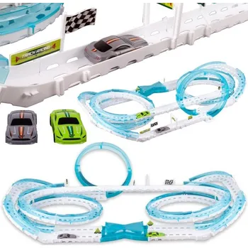 autodráha Velká autodráha XXL Race Tracker Loop + 2 auta