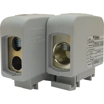 Rozvaděč ELEKTRO BEČOV Svorka UTB 95/2×35 šedá U1095K21