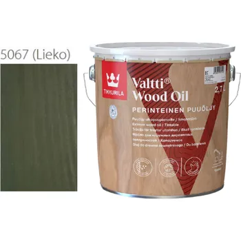 Olej na dřevo Tikkurila Valtti Wood Oil - PUUÖLJY - 2,7L - 5067 - Lieko + dárek k objednávce nad 1000Kč