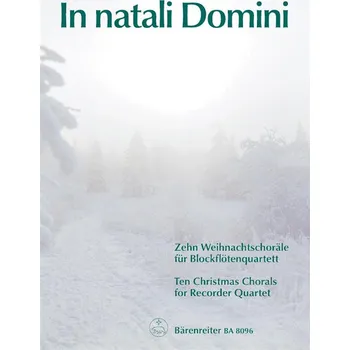 In natali Domini - 10 Weihnachtschorle - 10 vnonch chorlu pro 4 fltny 675548