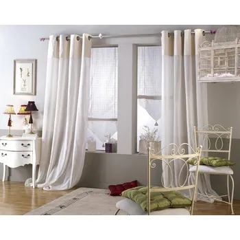 Záclona Linder záclona metráž 113 vyska 300 cm 033 zluta (3,90m)