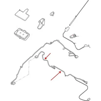 Autorádio Kabel k anténě Ford