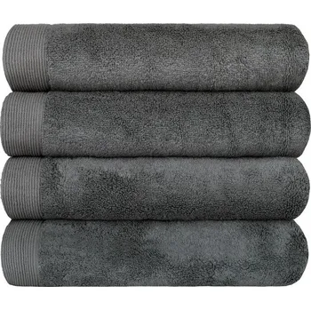 Bytový textil SCANquilt modalový ručník MODAL SOFT tmavě šedá žínka 15 x 21 cm