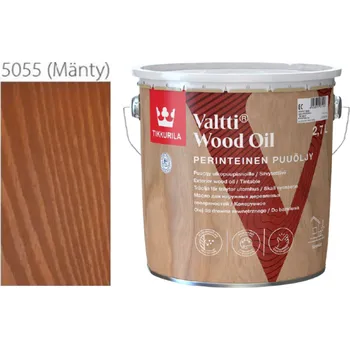 Olej na dřevo Tikkurila Valtti Wood Oil - PUUÖLJY - 2,7L - 5055 - Mänty + dárek k objednávce nad 1000Kč