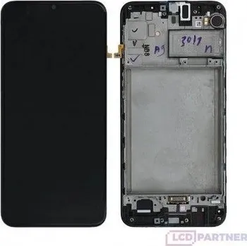 Náhradní díl pro mobilní telefon Lcd displej Samsung Galaxy A21s SM-A217F + dotyková deska + black přední kryt - originál