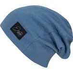 Žebrovaná čepice Esito spadená Color modrá Velikost: 48