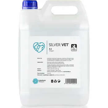 Lakshmi Narayan Silver VET - koloidní stříbro 20 ppm - 5 l