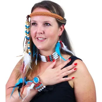 Karnevalový doplněk Sada pro indiánku