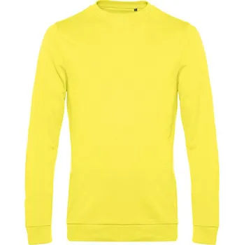 Pánská mikina B&amp;C Unisex mikina WU01W Solar Yellow 3XL