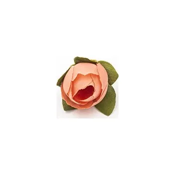 umělá květina Růže 001 meruňková