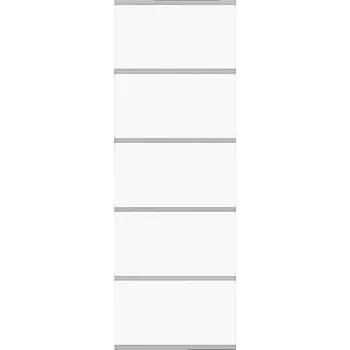 Interiérové dveře Interiérové posuvné dveře Naturel Evan pravé 60 cm bílé EVAN60PO