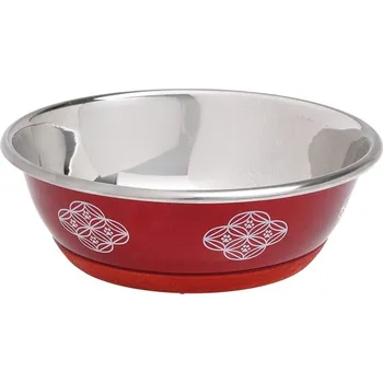 Miska pro psa Karlie Miska nerez Pes SELECTA motiv červená 350ml 13cm