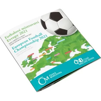 Sada oběžných mincí 2021 ME ve fotbale standard