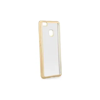 Pouzdro na mobilní telefon Chromový silikonový obal Huawei P10 Lite - zlatý