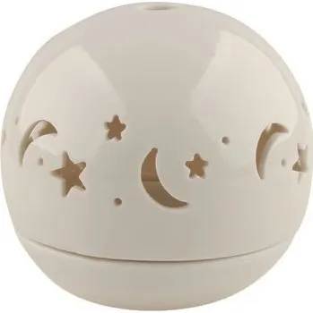 Svícen Svícen porcelánový, koule hvězdná obloha 9,5 cm