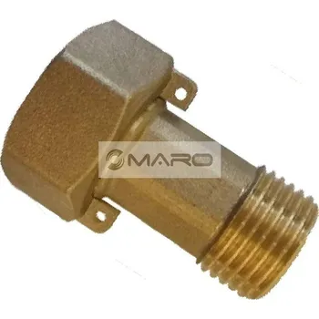 Šroubení plombovací pro vodoměry 6/4" s převlečnou maticí 2", 486-40