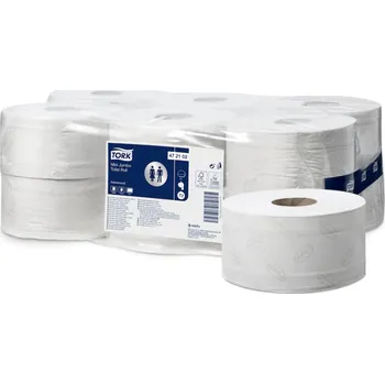 Toaletní papír Toaletní papír Tork Advanced Mini Jumbo 2-vrstvý/180 m, 12 ks/bal